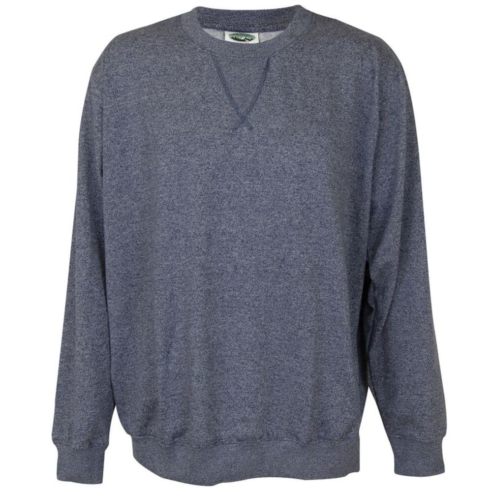 Woodland Creek Men's Super Soft Crewneck Sweatshirt in Navy, XL